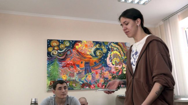 Волонтерка Вікторія Шварцкоп.