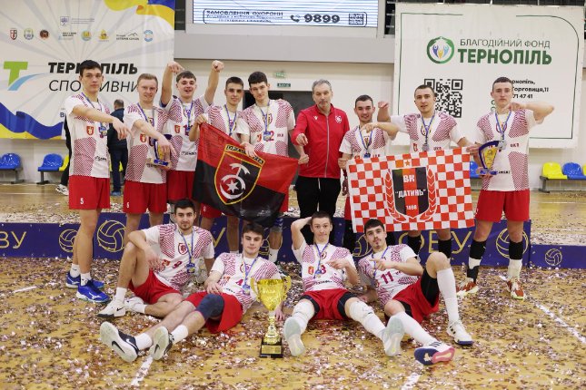 Команда луцького університету стала чемпіоном Другої ліги України з волейболу