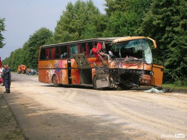 Аварія на ковельській трасі: фото з місця трагедії