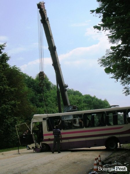 Аварія на ковельській трасі: фото з місця трагедії