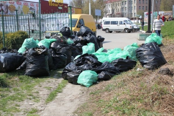 Як прибирали Луцьк. ФОТО