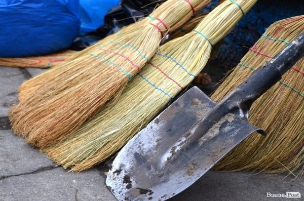 Як прибирали Луцьк