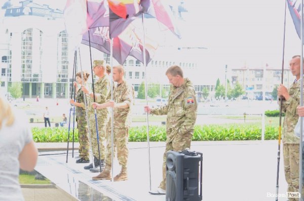 Під облрадою добровольці вимагають узаконення свого статусу. ФОТО