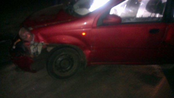 Фото машини Тетяни Чорновол після нападу