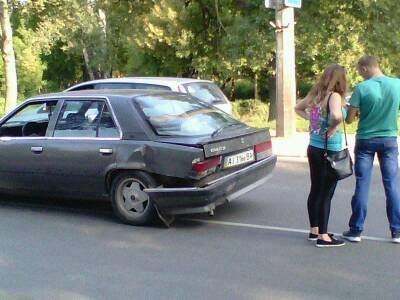 Аварія в Луцьку: зіткнулися легковики. ФОТО