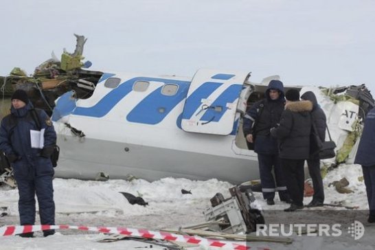 У Росії розбився літак з людьми 