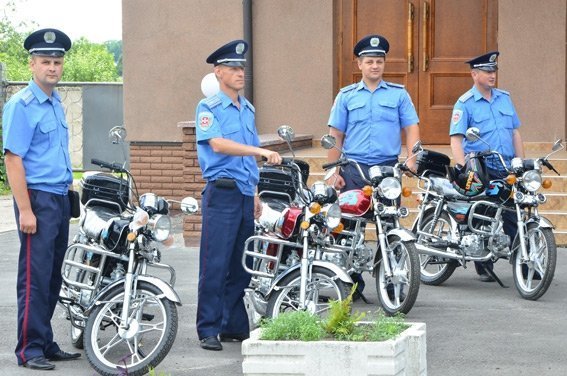 Міліції на Волині видають мопеди. ФОТО