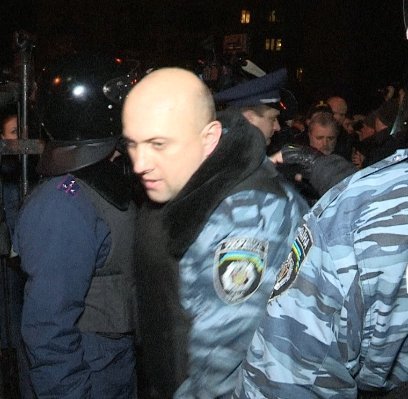 «Беркутівці», які засвітилися в нічних сутичках. ФОТО