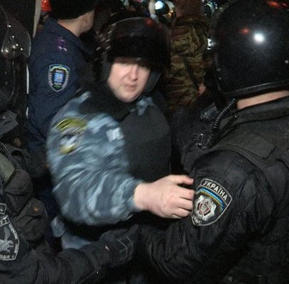 «Беркутівці», які засвітилися в нічних сутичках. ФОТО