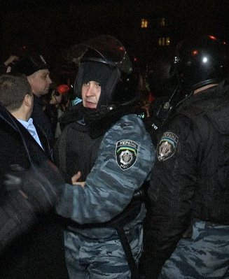 «Беркутівці», які засвітилися в нічних сутичках. ФОТО