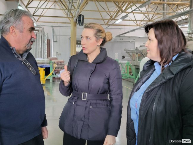 Як служба зайнятості на Волині співпрацює із бізнесом, перевірила директорка Державного центру зайнятості Юлія Жовтяк