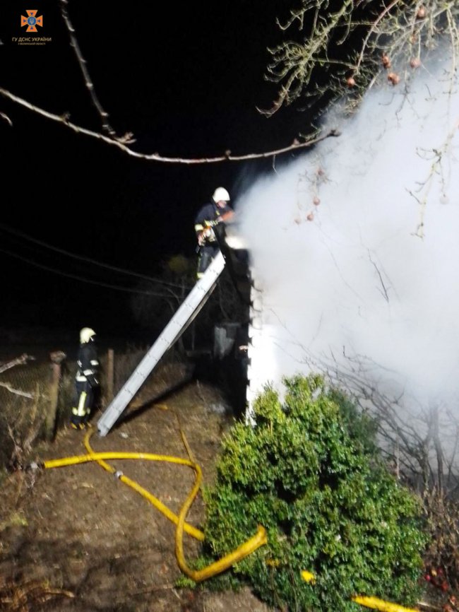 На Волині під час пожежі чадним газом отруїлися двоє дітей