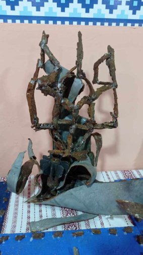 На Волині відкрили виставку із уламків ракет і снарядів