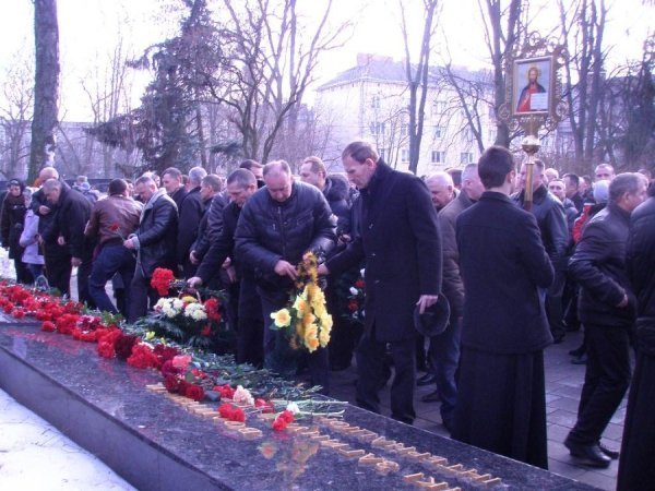 Луцьк вшанував «афганців». ФОТО