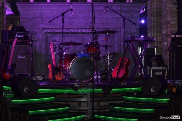 Вперше у Луцьку виступив рок-гурт «Bahroma».ФОТО