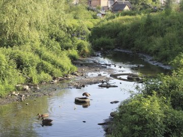 У Луцьку очистили русло Сапалаївки