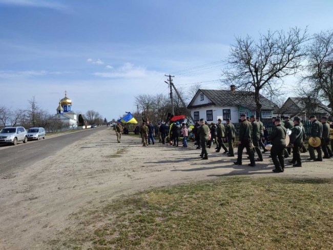 На Волині попрощались із Героєм Валентином Наумчиком
