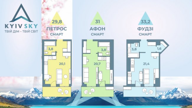 Чому смарт-квартира  у «Kyiv Sky» варта уваги*
