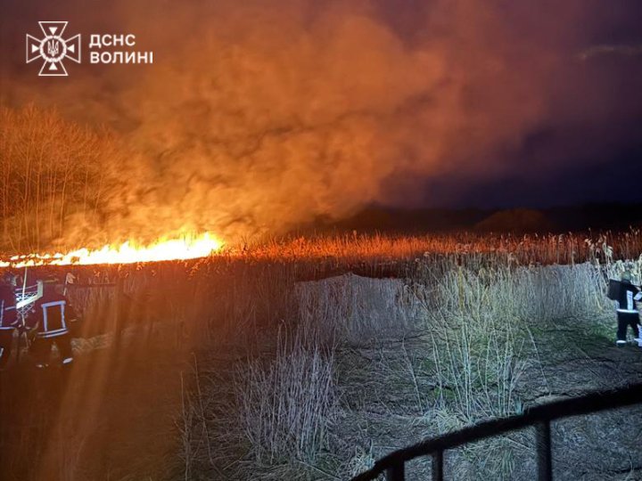 На Волині через уламки скла загорілася суха трава: сфокусували сонячне проміння
