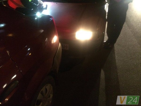 П’яний водій у Луцьку врізався в таксі з дитиною і намагався втекти. ФОТО