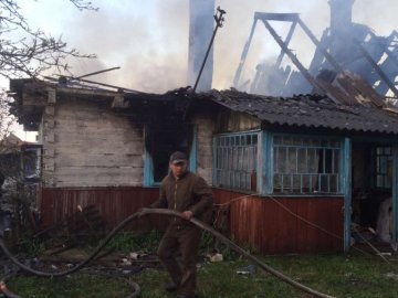 Пожежа знищила житловий будинок волинян