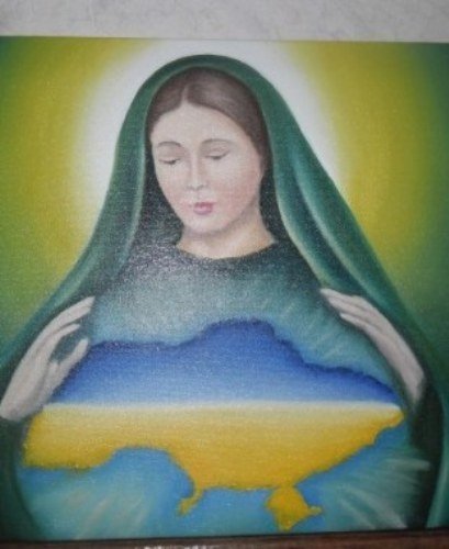 Засуджений у Ковелі намалював малюнок про єдність України. ФОТО