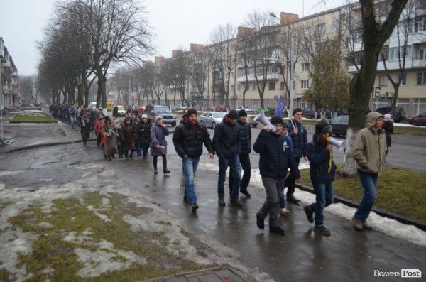 Як Луцьк «тестував» загальний страйк. ФОТО