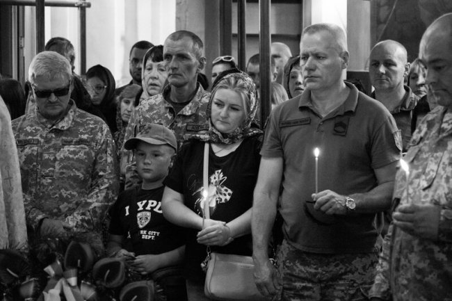 У Луцьку провели в останню путь військового Михайла Дарчича