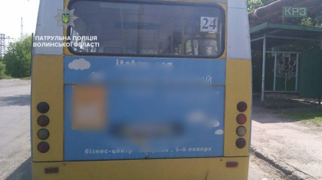 На Волині патрульні «карають» водіїв рейсових автобусів