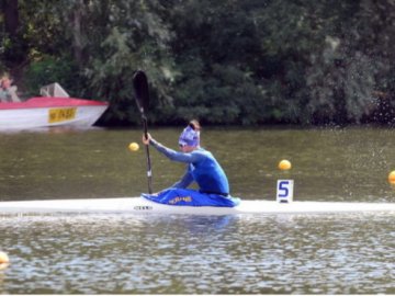 «Золото» Чемпіонату України виборола луцька байдарочниця