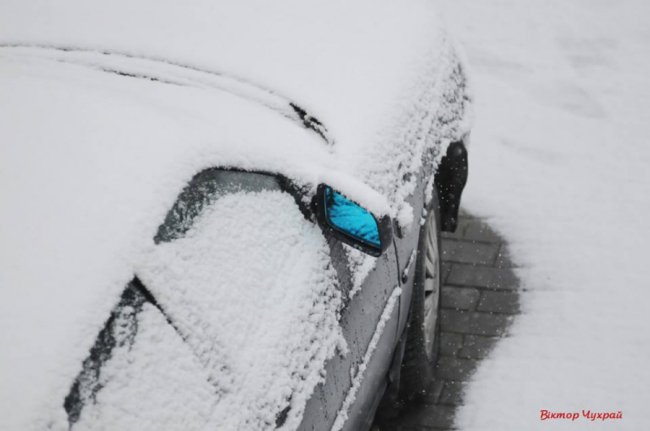Фотограф показав засніжений Луцьк