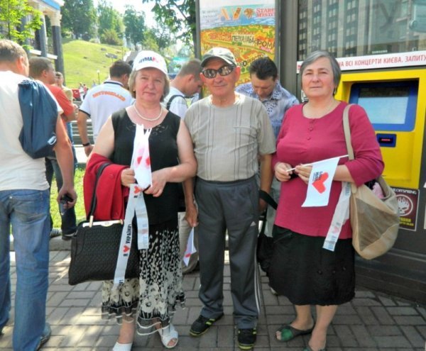 Волинський «десант» на «Вставай, Україно!» в Києві. ФОТО