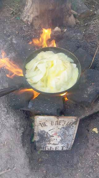 Військові з 14-ї бригади вирощують на передовій городину