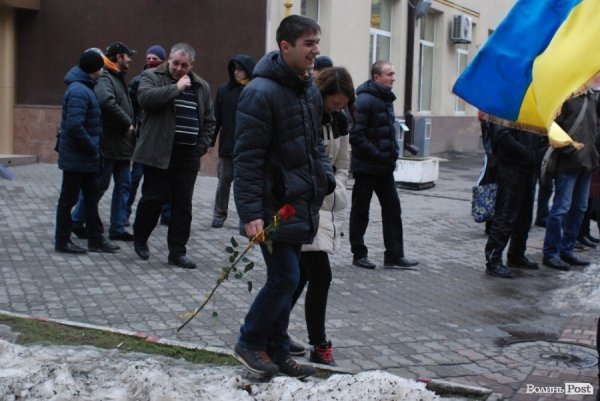 Пікет міліції та прокуратури в Луцьку. ФОТО