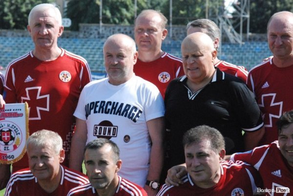 Матч поколінь в Луцьку: ветерани «Волині» проти сучасників. ФОТО
