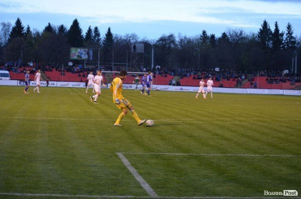 Луцька «Волинь» програла київському «Динамо» вдома. ФОТО