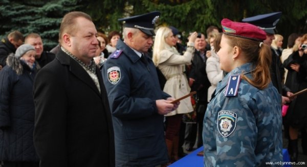У Луцьку відбулася посвята в майбутні міліціонери. ФОТО