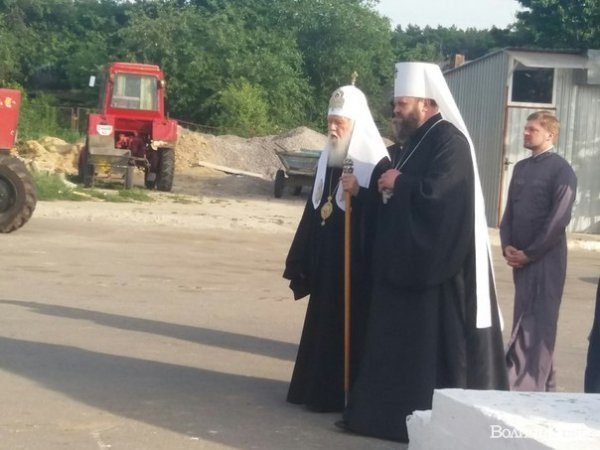 Як лучани зустрічали Філарета. ФОТО. ВІДЕО