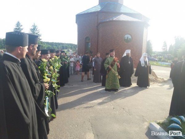 Як лучани зустрічали Філарета. ФОТО. ВІДЕО