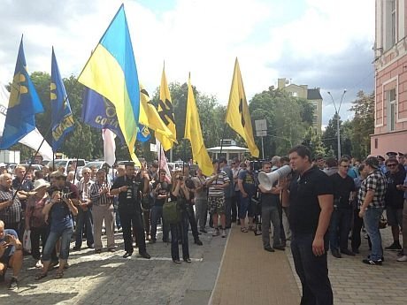 У Києві – антиміліцейський мітинг. ФОТО