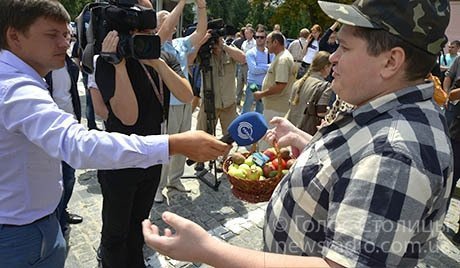 У Києві – антиміліцейський мітинг. ФОТО