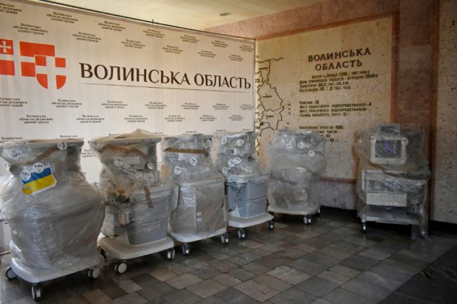 Волинь отримала шість апаратів для інгаляційного наркозу