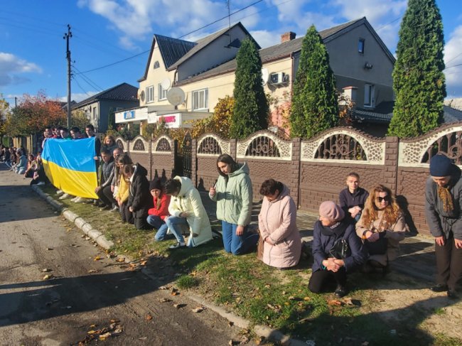 Із Воїном Володимиром Степашуком волиняни прощалися навколішки