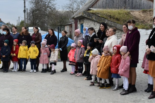 На Волині урочисто відкрили дитсадок. ФОТО