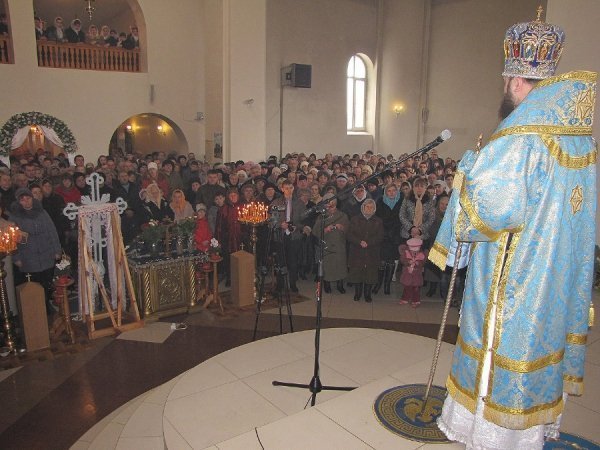 Як у ковельському соборі відзначали Благовіщення. ФОТО. ВІДЕО