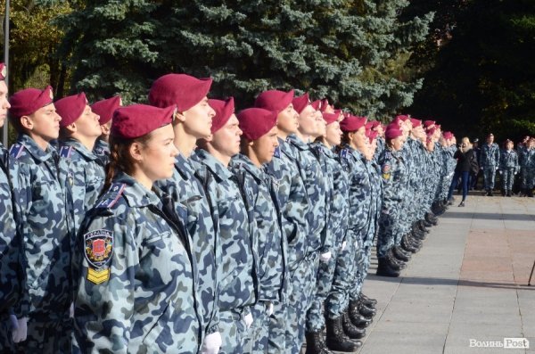 Майбутніх правоохоронців посвятили в ліцеїсти. ФОТО