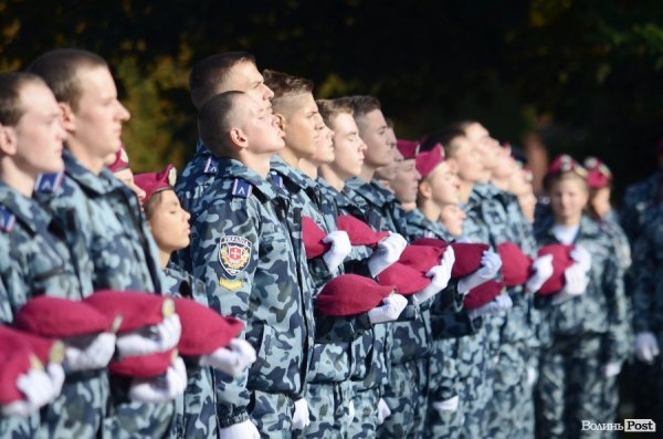 Майбутніх правоохоронців посвятили в ліцеїсти. ФОТО