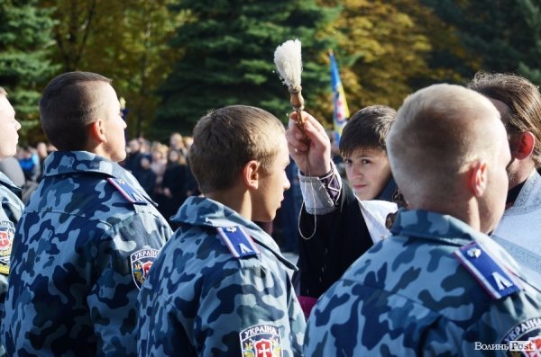 Майбутніх правоохоронців посвятили в ліцеїсти. ФОТО