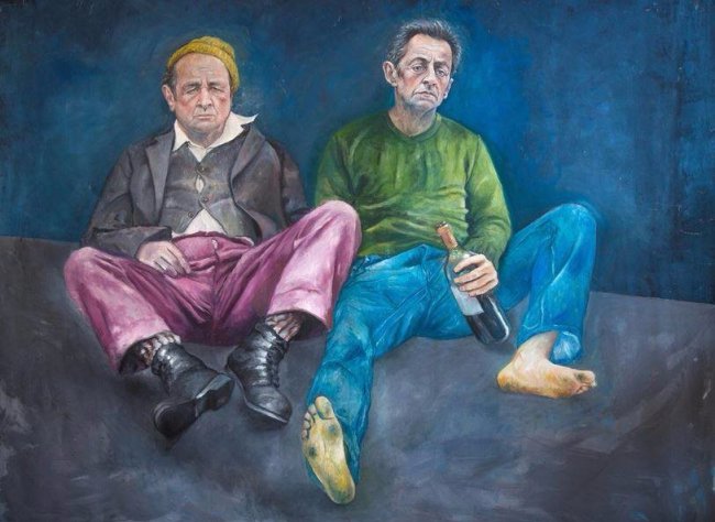 Путін-жебрак і Трамп-біженець: Художник арт-проектом розповів про життя сирійців