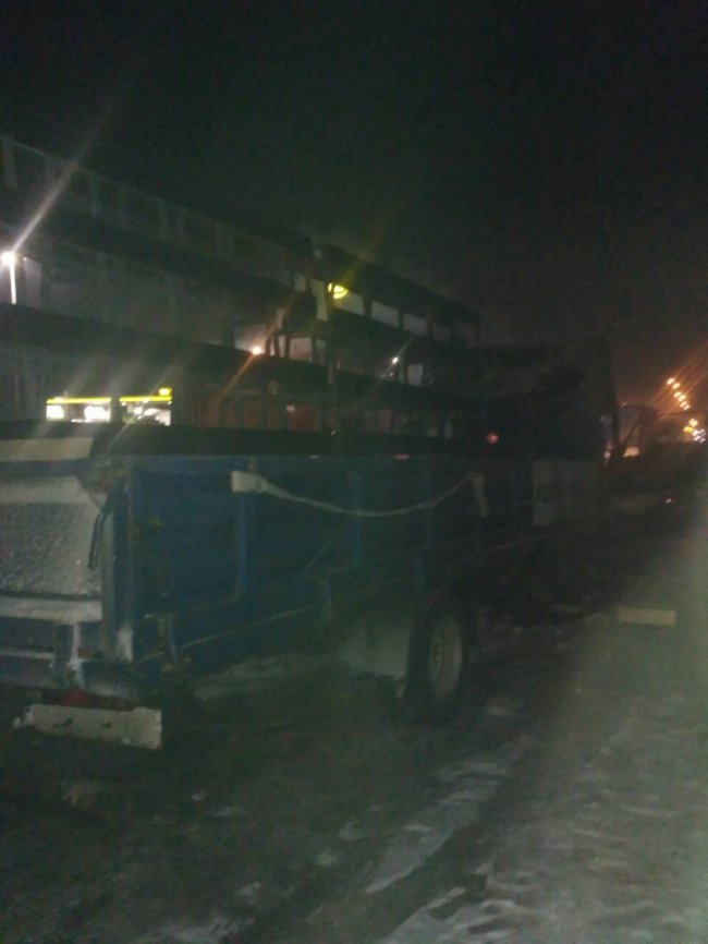 На Рівненщині на трасі горіла фура